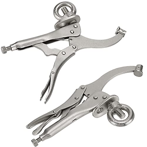 MUKLEI 2 Pcs 9 Inch Drill Press Locking Clamp, Heavy Duty Drill